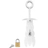 FUKR Plug de chasteté anale Expand Lock 13 x 5cm